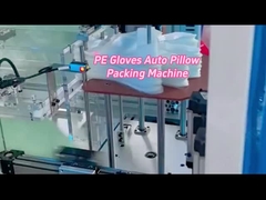 Lenthwise PE Gloves Pillow Packing Machine