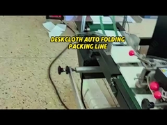 Deskcloth Automatic Folding Pillow Packing Machine Line