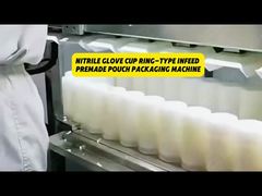Nitrile Glove 1 Pair Pouch Automatic Filling Sealing Machine Premade Pouch Packing Machine