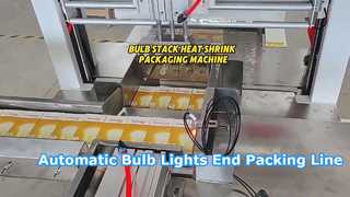 Multi Function Heat Seal Wrapping Machine For Multiple Bulb Lights