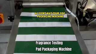 High Performance Fragrance Mat Four Side Sealing Packing Machine 