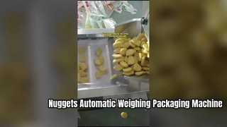 Nuggets Automatic Weighing VFFS Packaging Machine
