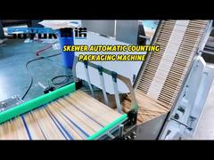 Skewers Automatic Sorting Counting Packing Machine Line