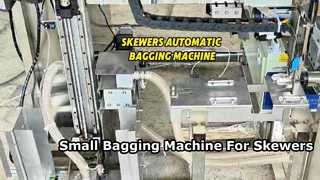 Small Bagging Machine For Skewers Medium Pouch Packing