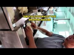 Intelligent Surgical Gloves Wallet Type Paper Lining Wrapping Machine