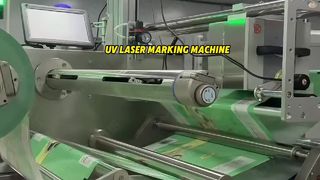 UV Laser Printer to The Upper Film Packing Machine