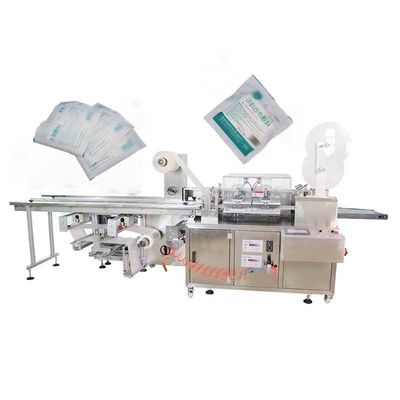 Good price 0.6 - 0.8MPa Side Sealing Packing Machine Gauze Swab Packaging Machine online