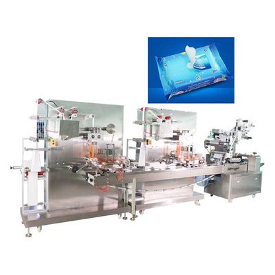 Good price 220V 50Hz High Speed Wet Tissue Packing Machine Stainless Steel Automatic online