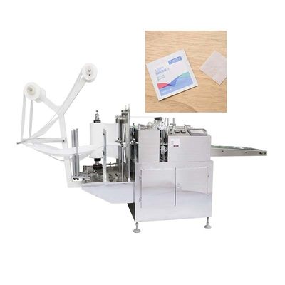 Good price Automatic Alcohol Cotton Swab Packing Machine Servo Driven Type online