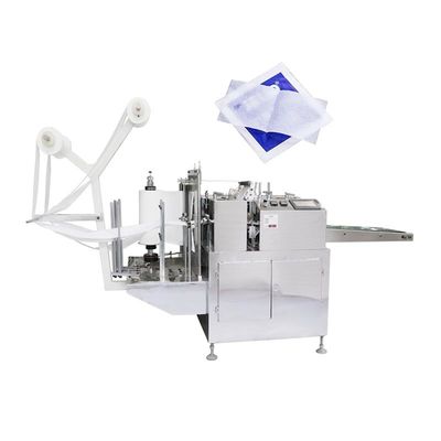 Good price Wound Alcohol Swab Machine Automatic Pads Packing Machine 3KW online