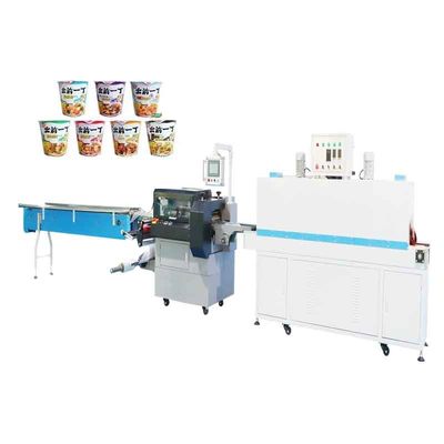 Good price POF Film Shrink Wrapping Machine 5.5KW Noodle Cup Packaging Machine online