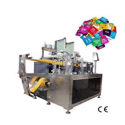 Good price AC220V PE Glove Folding Packing Machine Multifunctional Four Side Sealing online