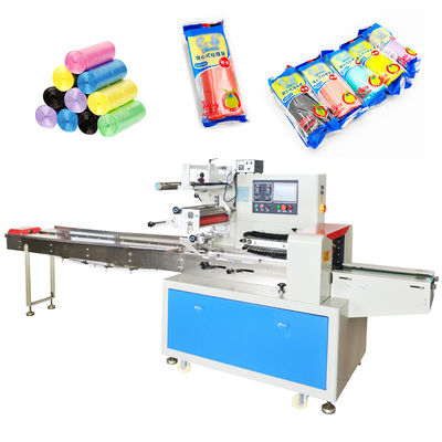 Quality  Garbage Plastic Bag Pillow Packaging Machine Automatic Packer 2.5KW factory