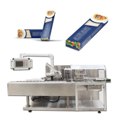 Good price Noodle Food Automatic Cartoning Machine 1.5KW Mechanical Driven online