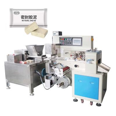 Good price 220V Automated Packing Machine Extruding Cutting Sealing Plugging Mud online