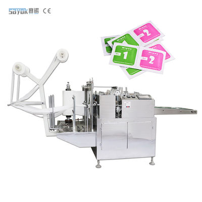 Good price Automatic Alcohol Pad Making Machine Alcohol Pad Packers Package Equipment 220v 50hz online