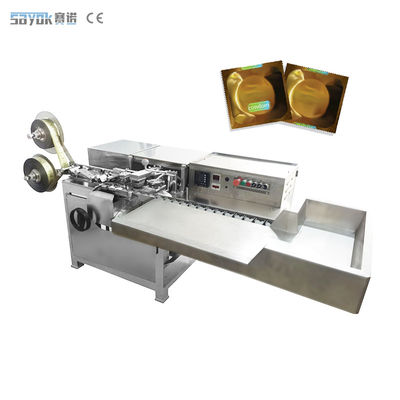 Good price 100 Bags /Min Automatic Packaging Machinery Square Condom Sealing Machine online