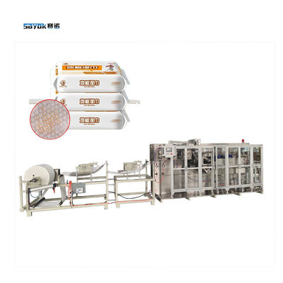 Good price Automatic Wet Floor Wipes Packing Machine Customizable Packaging Designs online