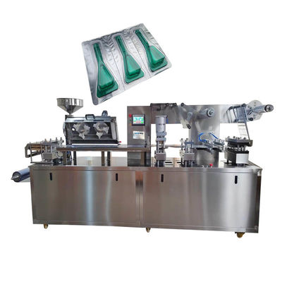 Good price 4800 Blisters / Hour Automatic Liquid Filling Deworming Liquid For Pets Blister Packing Machine online
