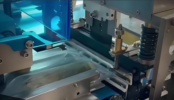 Good price Vacuum Pillow Packing Machine With Up And Down Cutter Way for food & Vegetable online