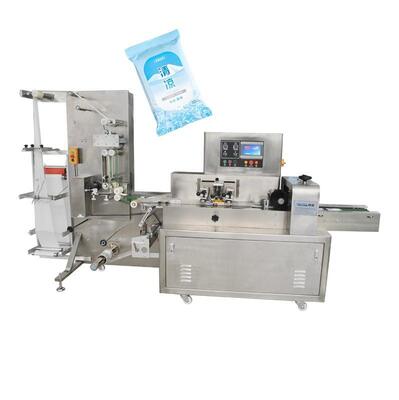 Good price Multi Function Wipes Machine For Cooling Wet Wipe Single PC Pack Automatic Production Line online