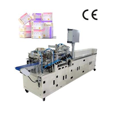 Good price Servo Driven 8-10 PCs Sanitary Napkin Premade Pouch Automatic Bagging Sealing Machine online