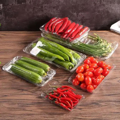 POF Film Heat Shrink Wrap Machine 220v Vegetable Fruits With Tray