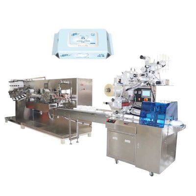 50Hz 3KW Electronic Packing Machine Baby Wipes Making Machine Multifunctional