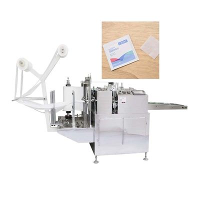 Automatic Alcohol Cotton Swab Packing Machine Servo Driven Type