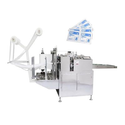 220V Alcohol Swab Machine Energy Save 3KW Small Packing Machine