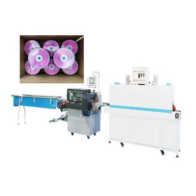 5.5KW High Speed Shrink Wrapping Machine 380V Disk Collective Box Packing