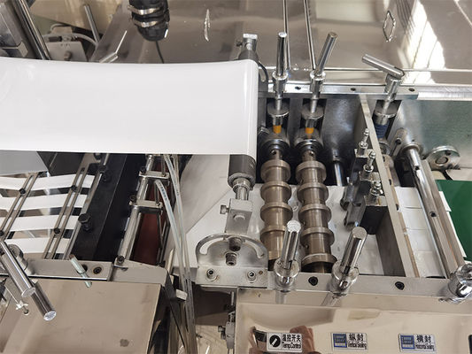 400mm Film Width PLC Alcohol Swab Manufacturing Machine Alcohol Prep Pad Production Machine