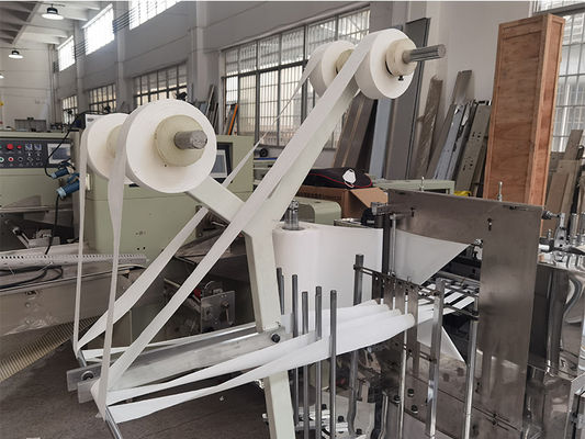 Mechanical Driven Alcohol Prep Pad Machine Disposable Single Alcohol Pad Machine