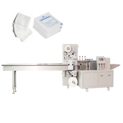 2.5KW 4 Side Sealing Packing Machine Versatility Disposable Wipe Packing