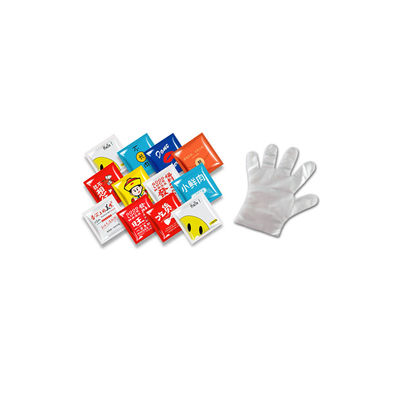 Automatic Packaging Folding And Sealing Machine Aesthetics PE Gloves