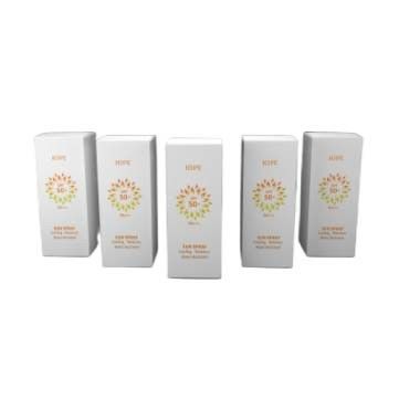 Sunscreen Cosmetics Packaging Machine Bubble Film 220V Automatic