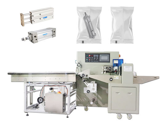 Pneumatic PE Film Wrapping Machine Horizontal Flow Wrap Packing Machine