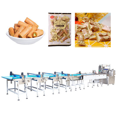 SN-250T Full Automatic Cookies Packaging Machine 220v 2.5kw Sorting Machine