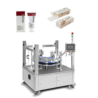 Vertical Cosmetic Cartoning Machine Intact Automatic Carton Packing Machine