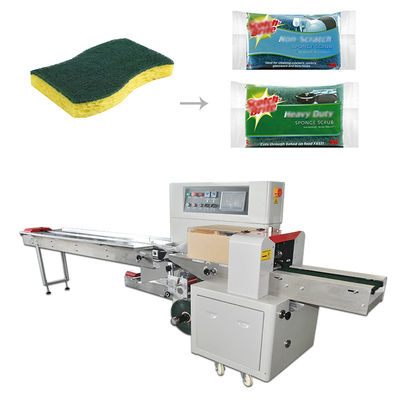 220v Pillow Packing Machine Shrink Horizontal Flow Wrapping Machine