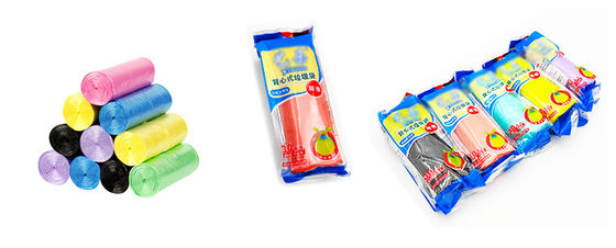 Garbage Plastic Bag Pillow Packaging Machine Automatic Packer 2.5KW