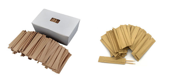 Bamboo Toothpick Packing Machine automatic High Speed Packaging Equipment 1.2kw