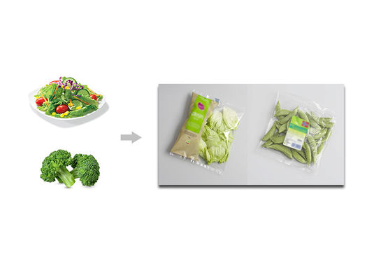 High Accuracy Vegetable Salad Weighing Machine Filling Sealing Packaging Machinery