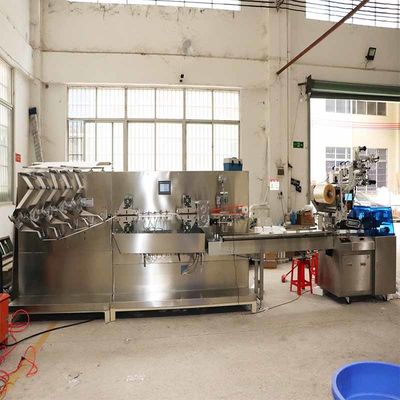 ODM 30-80 Bags / Min Wet Wipe Production Line Wet Tissue Making Machine 3KW