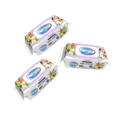 0.6Mpa 2.2KW Wet Wipe Packing Machine With Stainless Steel Frame