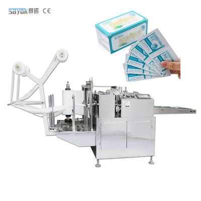 Disinfection Alcohol Swab Machine Alcohol Prep Pad Production Packaging Equipment 400pcs/min
