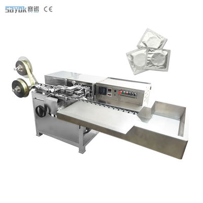 Full Automatic Packing Machinery Fast Speed Wrapping Condom Bag Packing Machine
