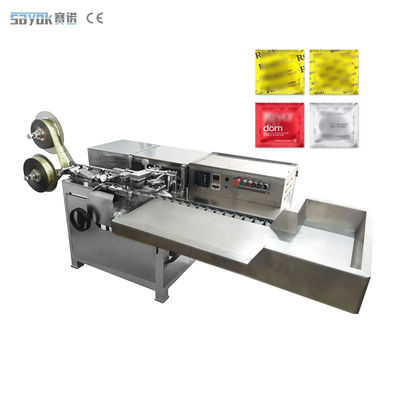 Quality OEM Automatic Latex Condom Packing Equipment Four Side Sealing Packaging Machine factory