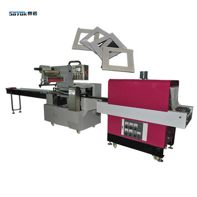 Energy Saving Horizontal Film Wrap Shrink Sealing Machine For Switch Panel
