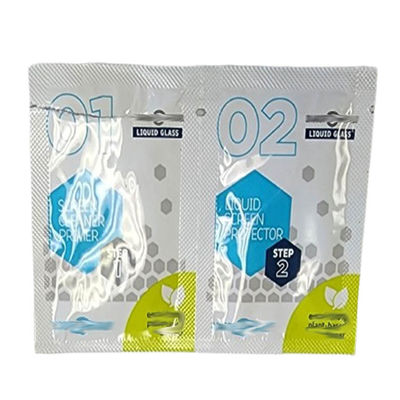 Flexible Length Adjusted 4 Side Sealing Packing Machine Liquid Screen Protector Wipe Production Line